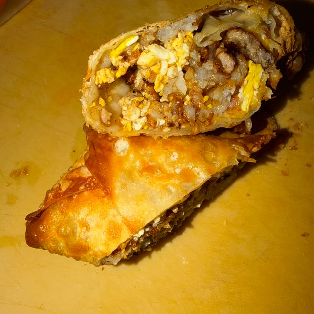 Breakfast Eggrolls.
