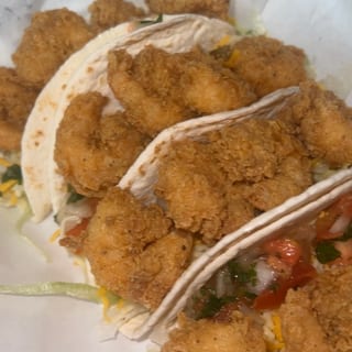 Soft Shrimp taco