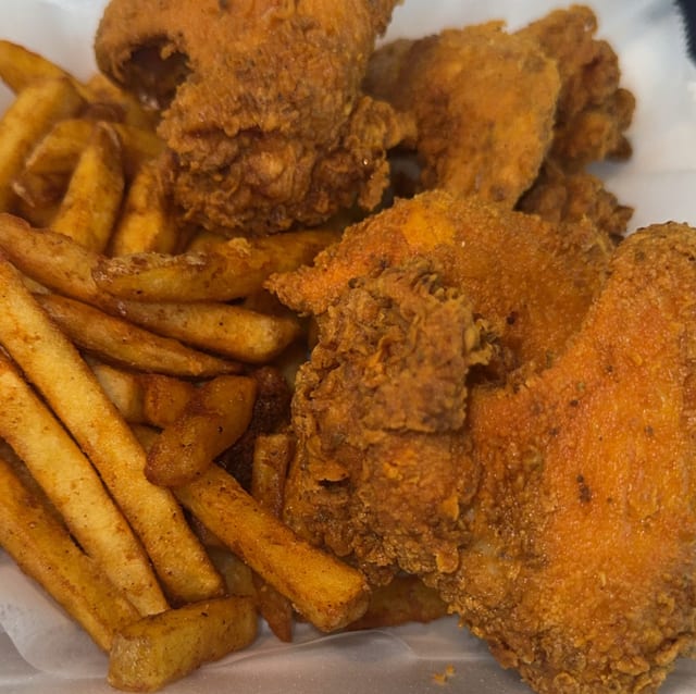 Chicken wing Meal.
