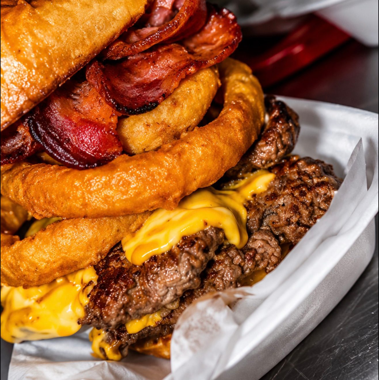BBQ Bacon Burger.