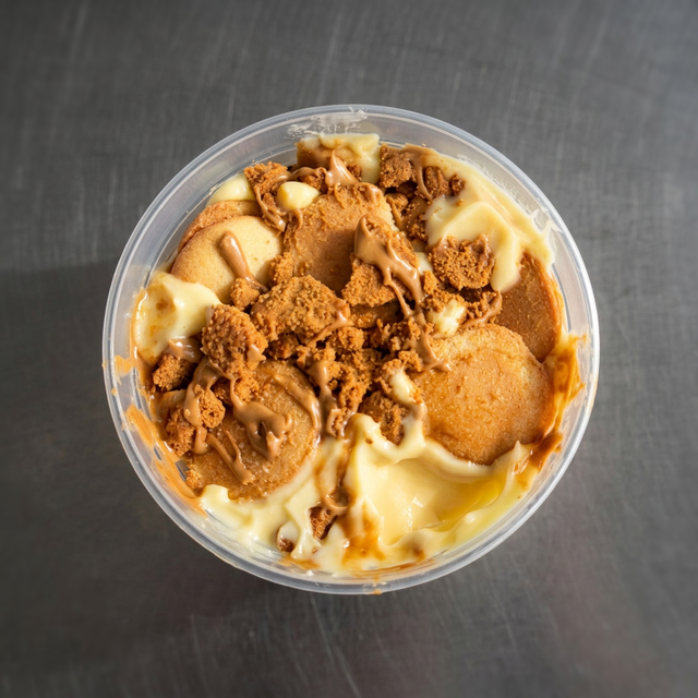 BISCOFF Banana Pudding.
